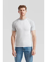 Fruit of the Loom Baseball T Raglánové tričko 16.1026 white/deep navy