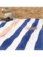The One Towelling Towel Stripe Plážový ručník "Stripe" 48.1056 anthracite/light blue The One Towelling Towel Stripe Plážový ručník "Stripe" 48.1056 anthracite/light blue