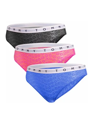 Dámské kalhotky Lace 3Pack UW0UW02522-0VH - Tommy Hilfiger Dámské kalhotky Lace 3Pack UW0UW02522-0VH - Tommy Hilfiger
