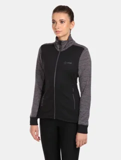 Dámská funkční mikina SIREN-W Černá s šedoi - Kilpi