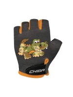 CHIBA COOL KIDS rukavice černé krokodýlí S