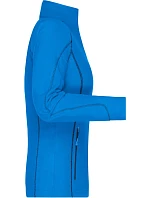 Daiber JN 596 Dámská strukturovaná fleecová bunda 02.0596 aqua/navy Daiber JN 596 Dámská strukturovaná fleecová bunda 02.0596 aqua/navy