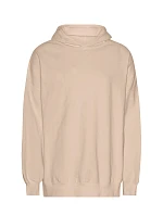 Neutral T 63111 Mikina s kapucí z těžké bio IC bavlny "Tiger" 77.T311 sand