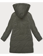 Dámská silná oboustranná zimní bunda černá-khaki (V768g) Dámská silná oboustranná zimní bunda černá-khaki (V768g)