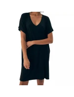 Dámská noční košilka 43041 Noves black - HENDERSON