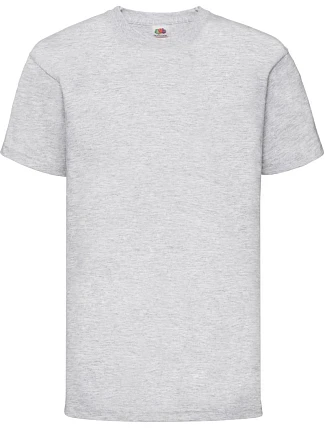 Fruit of the Loom Kids Valueweight T Dětské tričko 16.1033 heather grey