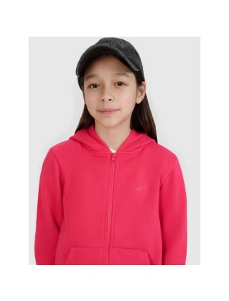 Dívčí mikina s kapucí 4F 4FJWSS25TSWSF1706-55S