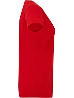 Fruit of the Loom Lady-Fit Iconic 150 V-Neck T Dámské tričko s výstřihem do V 16.1444 red Fruit of the Loom Lady-Fit Iconic 150 V-Neck T Dámské tričko s výstřihem do V 16.1444 red
