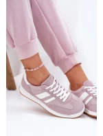 Dámské Tenisky Z Eko Semiše Fialové Marinils Dámské Tenisky Z Eko Semiše Fialové Marinils