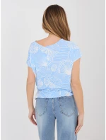 Tričko D12110M02646F světle modré