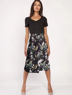 Dámská sukně SP119 černá mix - Lanti