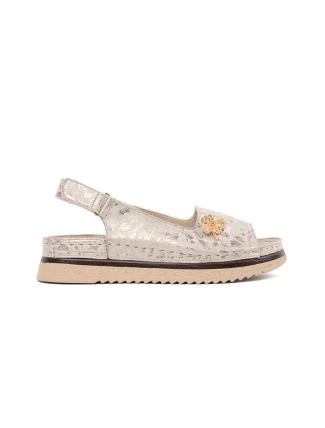 Designové sandály Jasnobeżowy dámské platforma Designové sandály Jasnobeżowy dámské platforma