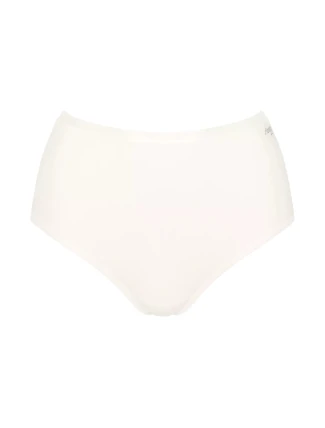 Dámské kalhotky GO Daily Cotton Highwaist - WHITE - bílé 00GZ - SLOGGI