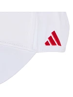 Dětská kšiltovka adidas FC Bayern Mnichov, bílá, KT3396