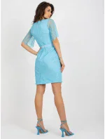 LK SK 508643 šaty.38X světle modrá LK SK 508643 šaty.38X světle modrá