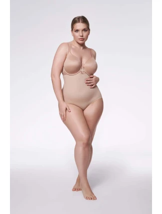 Figs 251 Basic High-Waish Panty Extra Natural - Julimex Figs 251 Basic High-Waish Panty Extra Natural - Julimex