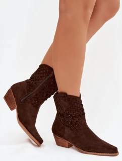 Boty na podpatku model 223851 Step in style