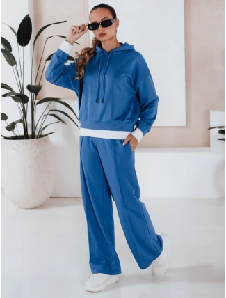 Dámská tepláková souprava SANELIS modrá FashionStreet AY0991