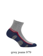 Pánské kotníkové ponožky Wola W 94.1N4 Ag+