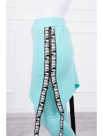 Kalhoty/oblek s nápisem selfie mint