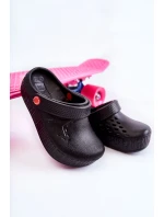 Dětské lehké pantofle Kroks Big Star II375001 Černá