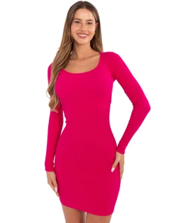 Šaty RV SK 5296.01P fuchsiová