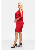 Dámské šaty U869 červené - Karko