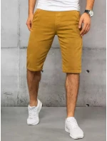 Pánské hořčicové džínové šortky FashionStreet SX1434