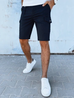 FashionStreet pánské tmavě modré šortky SX2429