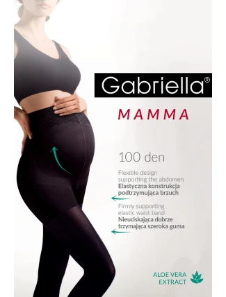 Těhotenské punčocháče 174 Mamma nero - GABRIELLA Těhotenské punčocháče 174 Mamma nero - GABRIELLA