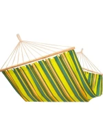 ZAHRADNÍ HOUPACÍ SÍŤ PRO 2 OSOBY 200X150 CM S TYČÍ 1052724