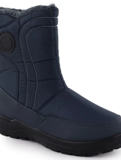 Dámské ploché zateplené sněhule tmavě modré Potocki SU33310