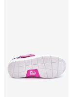 Dětské balerínky v květech námořnických modro-růžových Noah