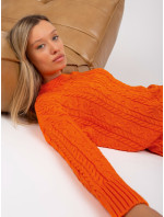 Dámský svetr LC SW 8010  oranžový