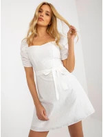 Dámské šaty LK SK 508994 .43P ecru - FPrice