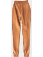 Teplákové kalhoty v hořčicové barvě (ck01-26)