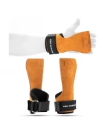 Gymnastické kůže z přírodní kůže pro silový trénink a CrossTraining