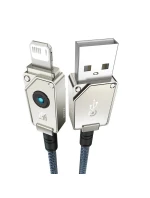 Baseus Nezlomitelný kabel USB-IP 2,4A 1m (bílý) Baseus Nezlomitelný kabel USB-IP 2,4A 1m (bílý)