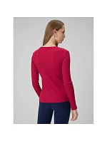 Dámský žebrovaný úplet slim fit longsleeve 4F 4FRAW25TLONF656-53S dámské Dámský žebrovaný úplet slim fit longsleeve 4F 4FRAW25TLONF656-53S dámské