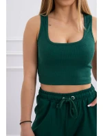 Zelená souprava top+kalhoty Zelená souprava top+kalhoty