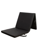 Skládací gymnastická matrace černá 1800x600x500mm HMS MGS02