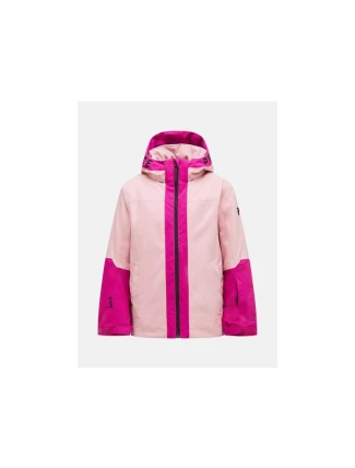 Lyžařská bunda Peak Performance Jr Rider růžová