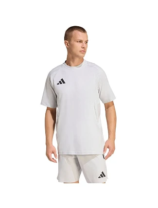 Pánské tričko adidas Tiro 26 Travel T-shirt light grey KD1120 pánské