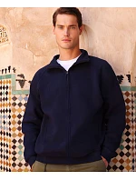 Fruit of the Loom Iconic Premium Sweat Jacket Mikina z těžké bavlny 16.2290 deep navy