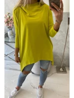 Mikina s potiskem křídla kiwi Mikina s potiskem křídla kiwi