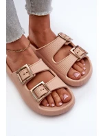 Lehké Dámské Žabky ZAXY LL285087 Beige