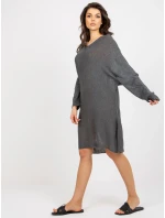 Dámský svetr BA SW C1001.57P tmavě šedá - FPrice