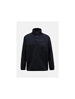 Mikina Peak Performance M Fleece Snap T-Neck černá Mikina Peak Performance M Fleece Snap T-Neck černá