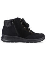 Nepromokavé kožené zateplené boty Rieker W RKR567
