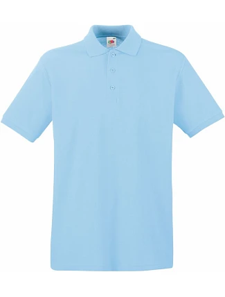 Fruit of the Loom Premium Polo Piqué polo 16.3218 sky blue Fruit of the Loom Premium Polo Piqué polo 16.3218 sky blue
